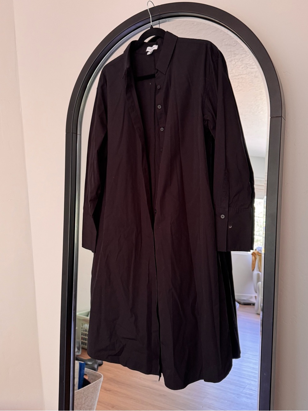 Nordstrom Black shirt dress